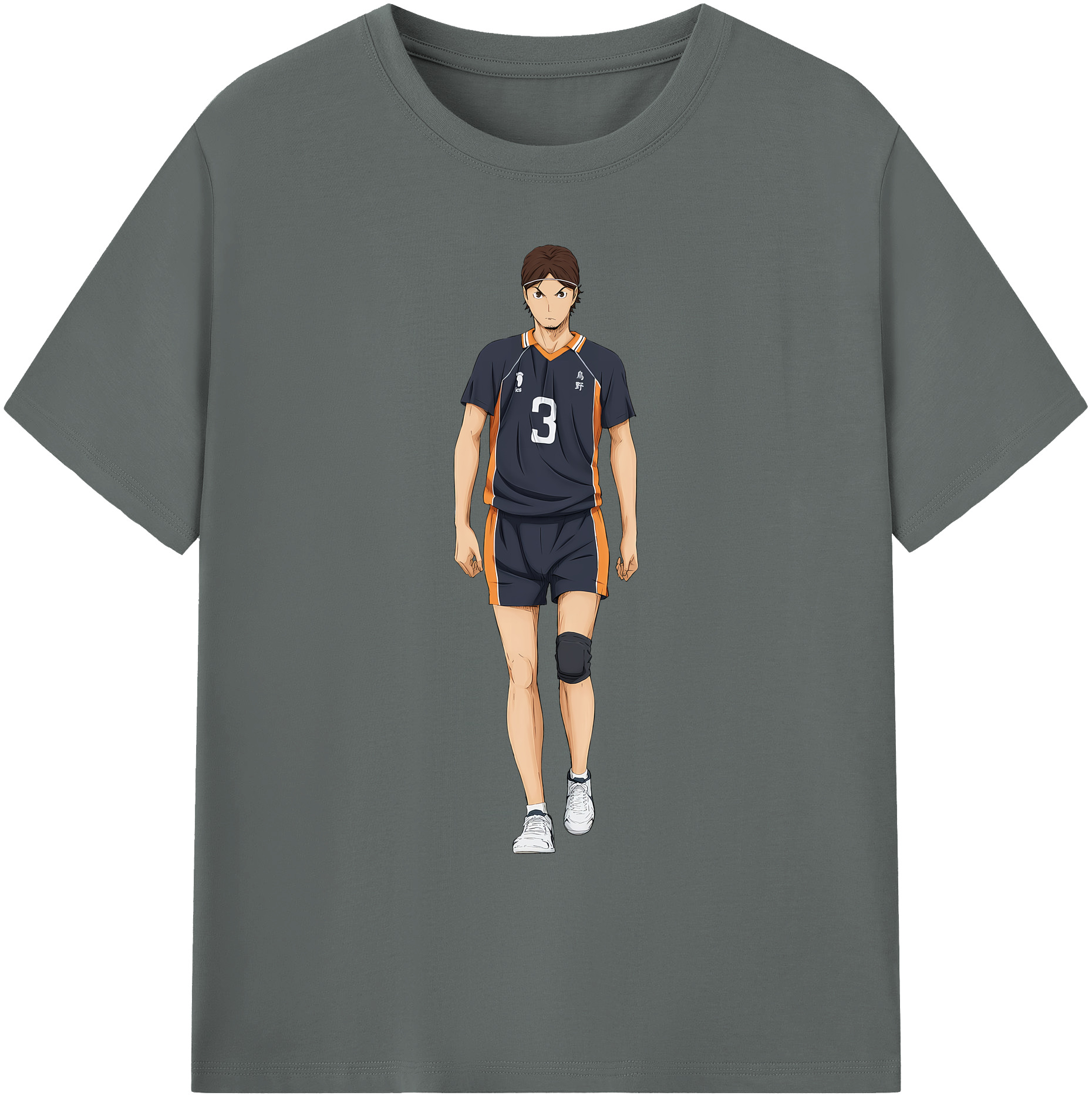 （画像用） ハイキュー!! Haikyu!! 綿100％ メンズ半袖Tシャツ｜肌触りやわらか＆通気性